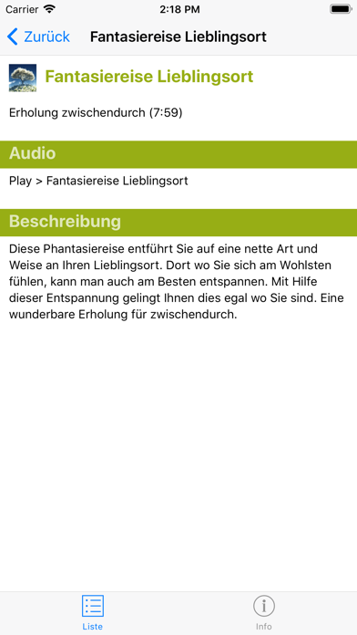 Fantasiereisen Entspannung screenshot 4