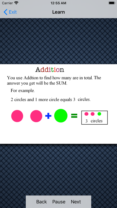 Basics of Arithmetic screenshot 2