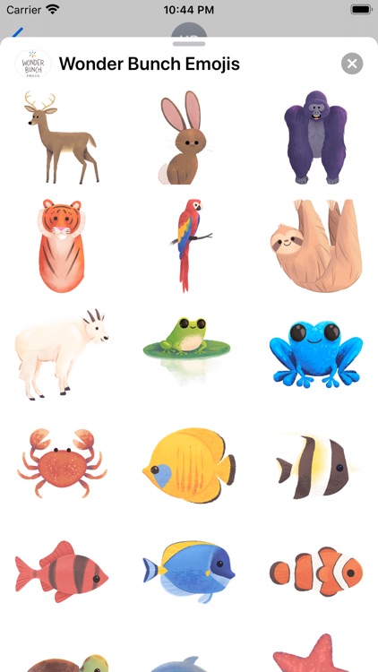 Wonder Bunch Emojis screenshot-6
