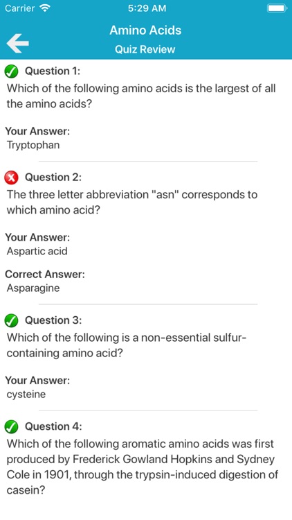 Medical Biochemistry Quiz screenshot-3