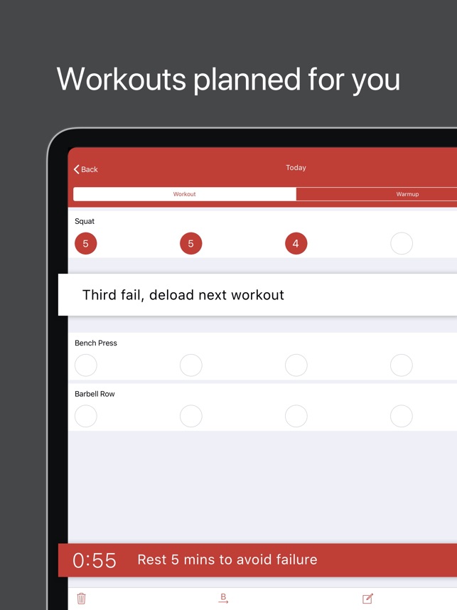 Stronglifts 5x5 Weight Lifting On The App Store