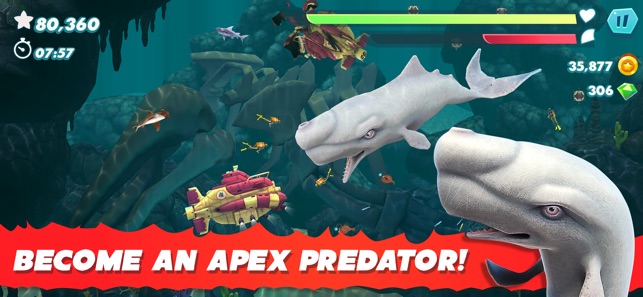 Hungry Shark Evolution On The App Store - roblox dinosaur killer whale games