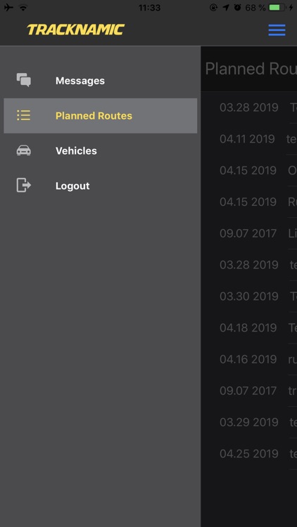 Tracknamic DriverApp