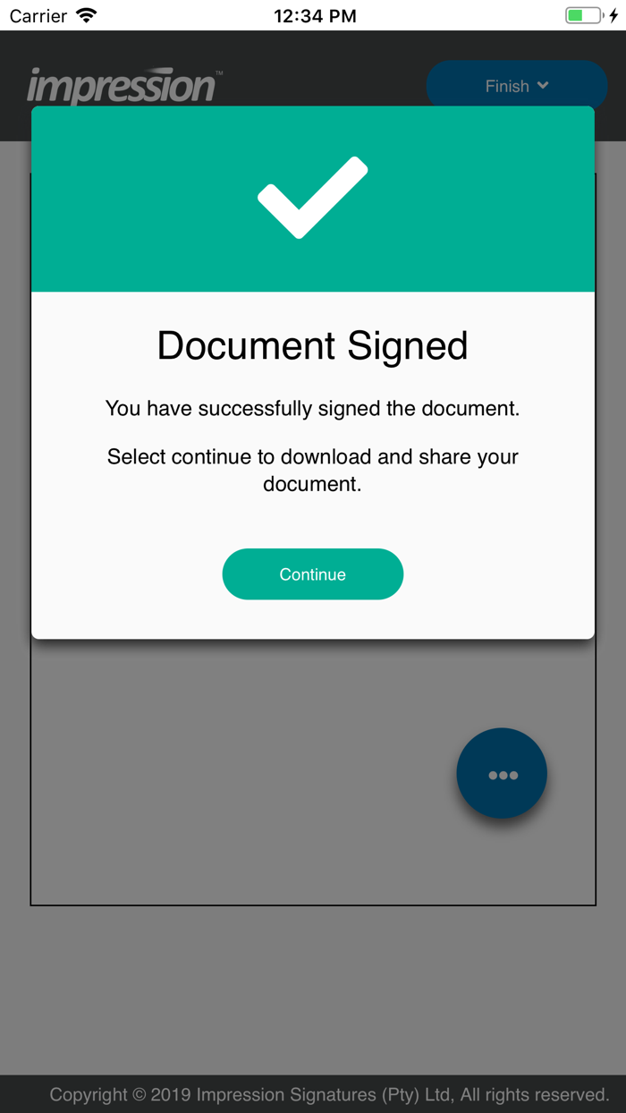 Impression Signatures