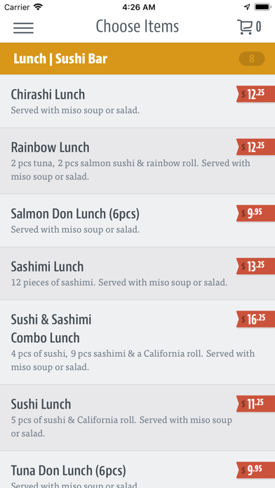 How to cancel & delete Osaka Sushi Restaurant from iphone & ipad 3