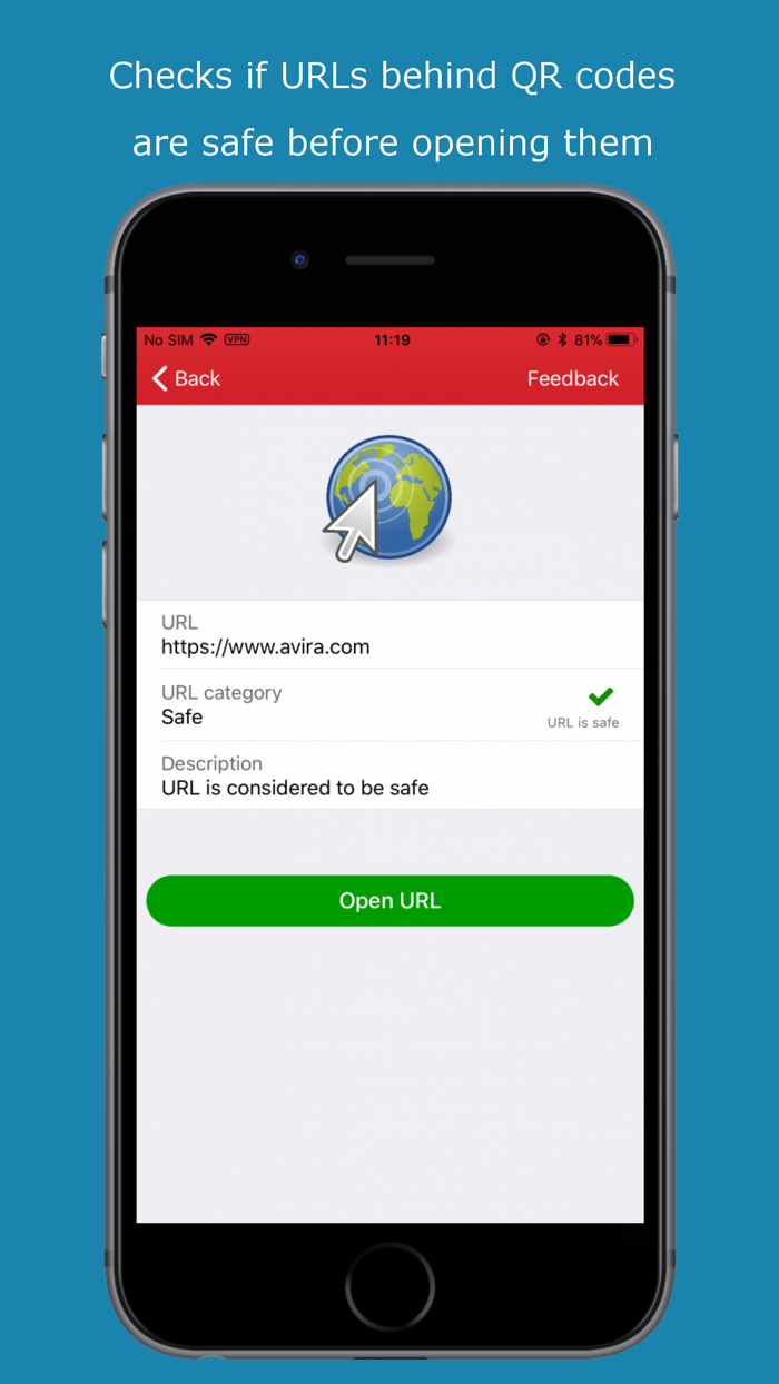 Avira QR Code Barcode Scanner