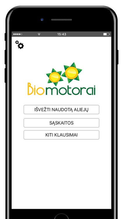 Biomotorai LV app