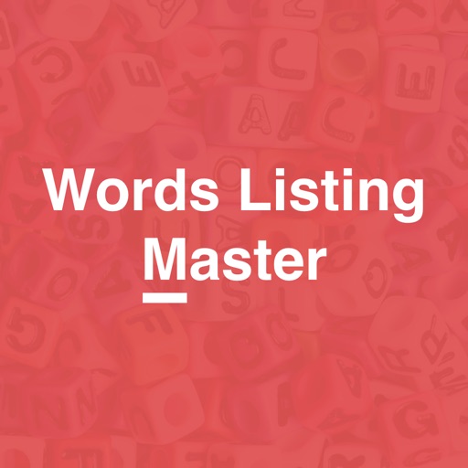 WordsListingMaster