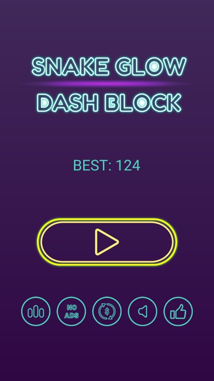 Snake Glow Dash Block screenshot-3