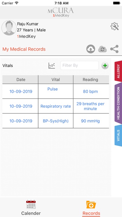 mCURA: 1MedKey screenshot-6