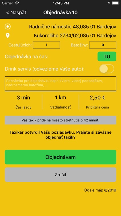 Taxi Piráti Bardejov screenshot-6