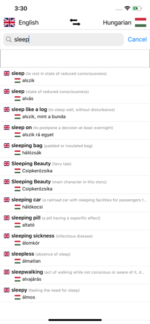 Hungarian/English Dictionary(圖3)-速報App