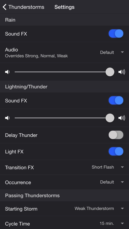 Thunderstorm Simulator