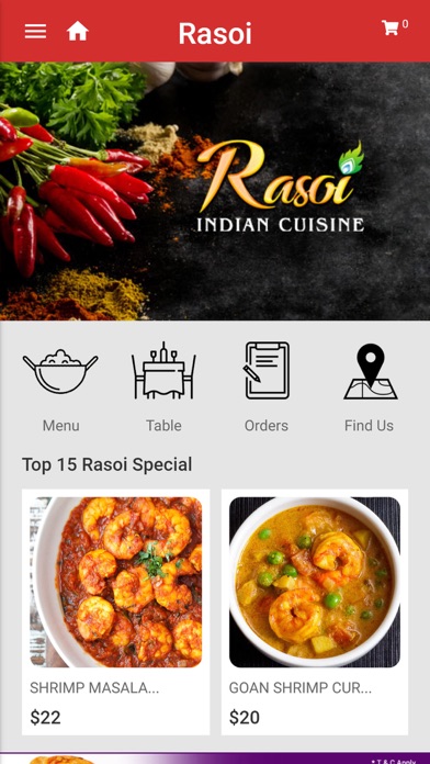 How to cancel & delete Rasoi Indian Cuisine from iphone & ipad 1