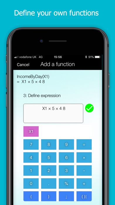 Xmart Calculator Mini screenshot 3