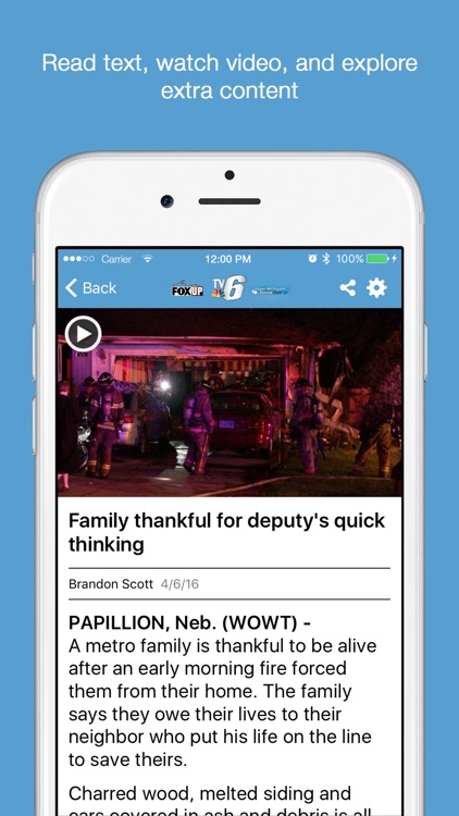 TV6 & FOX Up - WLUC News