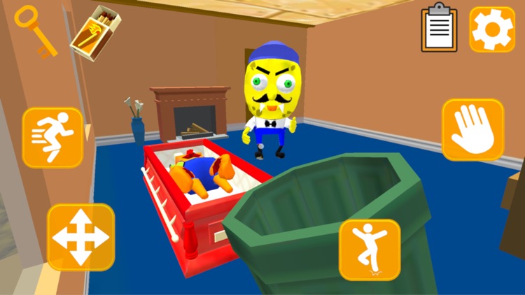 Sponge Neighbor Escape 3D