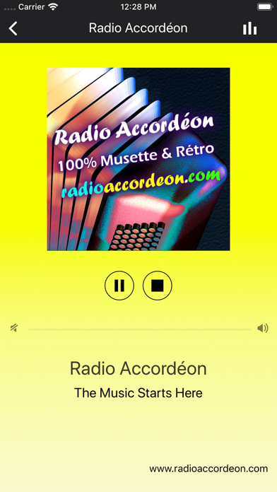 Radio accordéon screenshot 2