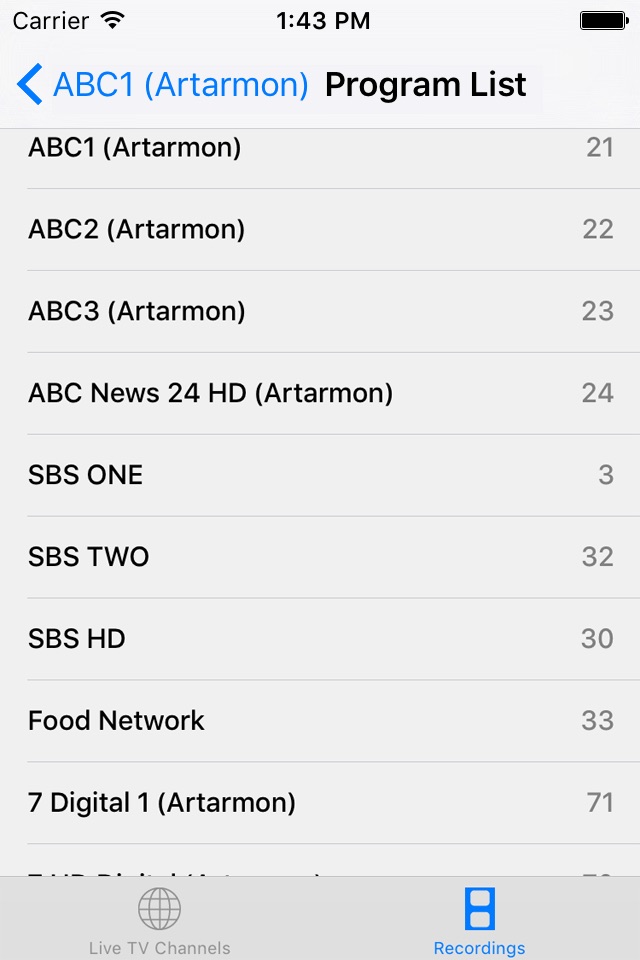 EyeTV Remote screenshot 4