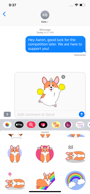 Corgimoji UniCorgi Corgi Emoji(圖2)-速報App