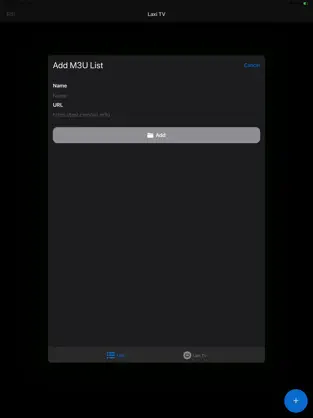 Imágen 1 M3U IPTV Player iphone
