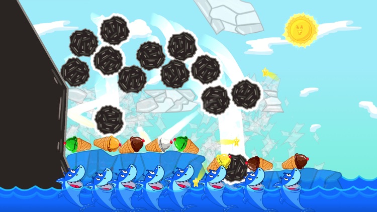 Ice Cream Mixer: Shark Games screenshot-3