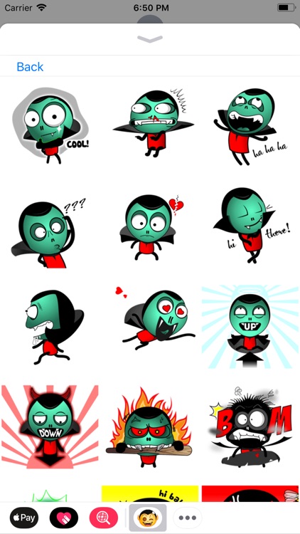 iStickers: Vampires screenshot-7