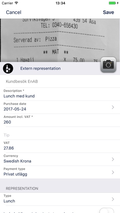 ECITexpense screenshot-3