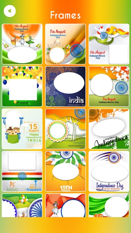 IND Independence Day Frames