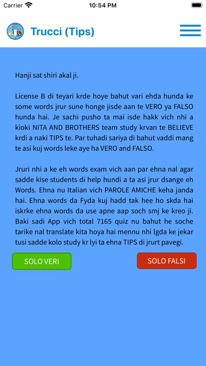 Patente b in Punjabi screenshot-3