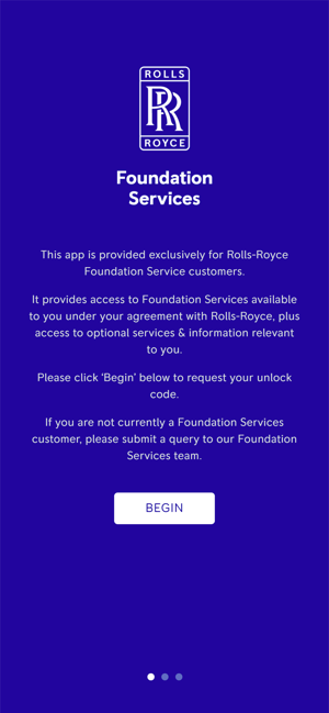 Rolls-Royce Foundation Service