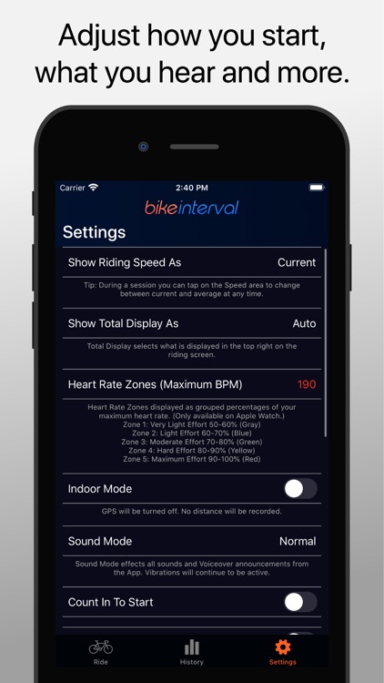 bike interval - Cycling Timer screenshot-6