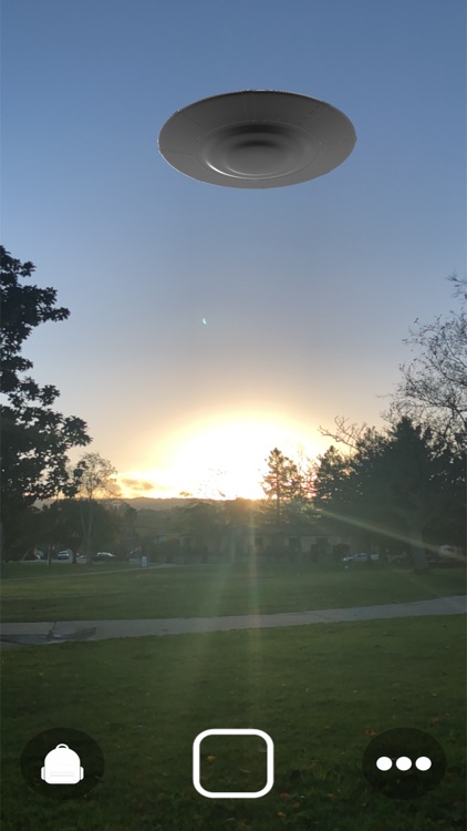 Augmented Reality UFO Stickers screenshot-4