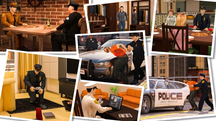 Virtual Police Officer Family