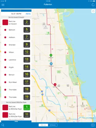 Screenshot 5 Transit Stop: CTA Tracker. iphone