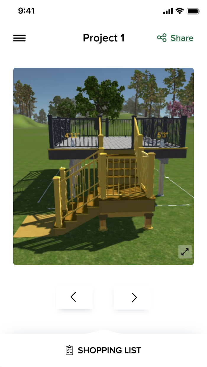 Trex Deck Designer Portal