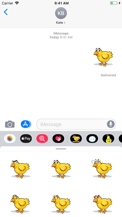 Chicken Emotion Sticker