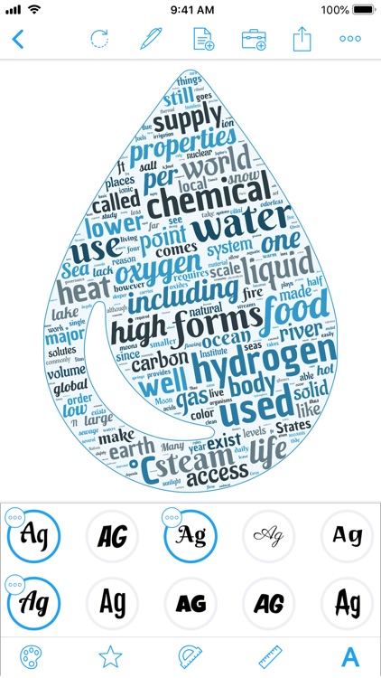 Shapego - Stunning Word Clouds