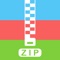 The Unzip is a management tool focused on quickly decompressing and compressing files