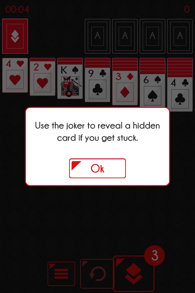 Solitaire - Klondike Redstone screenshot 4