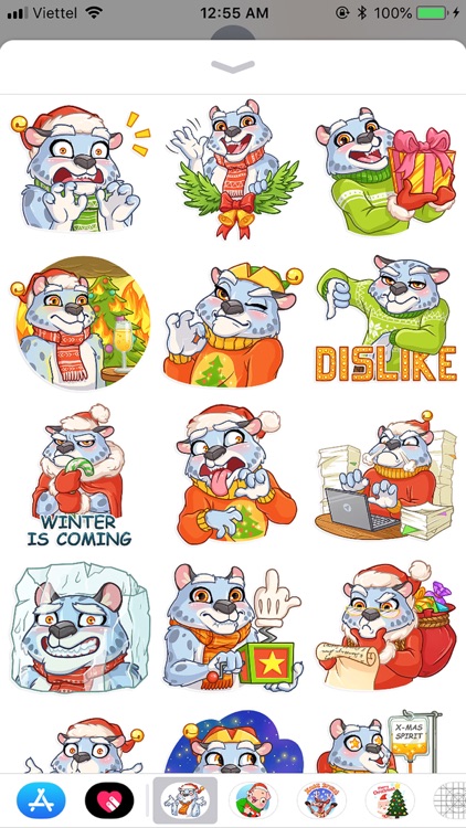 Christmas Funny Xmas Stickers