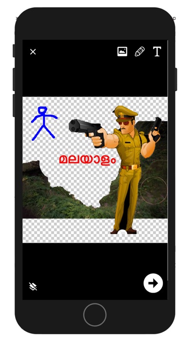 Malayalam Sticker Studio screenshot 3