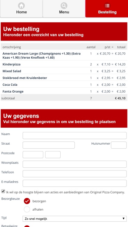 Original Pizza Company Putten screenshot-5