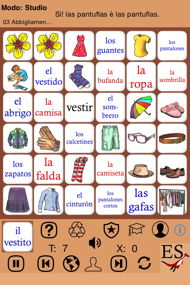 Spanish Words - Beginners screenshot 3