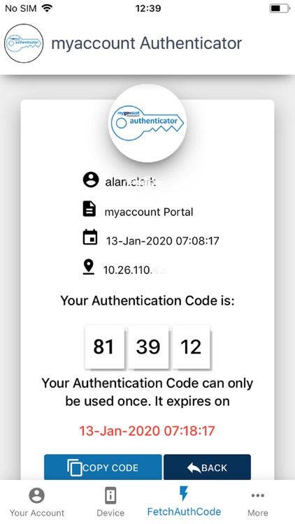 myaccount Authenticator screenshot-6