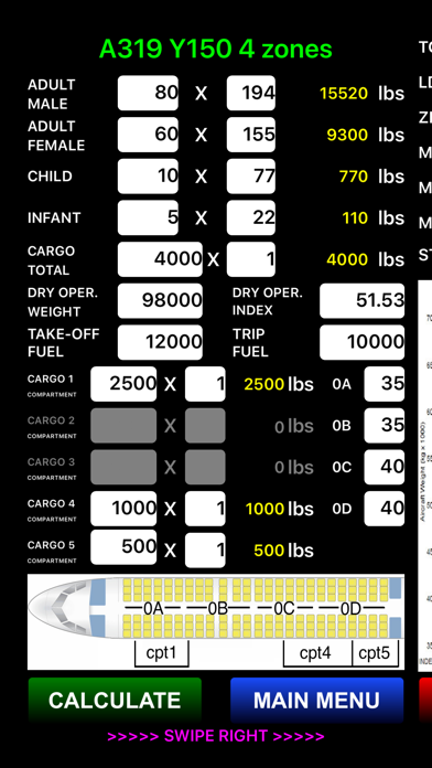 How to cancel & delete A320 Weight and Balance from iphone & ipad 2