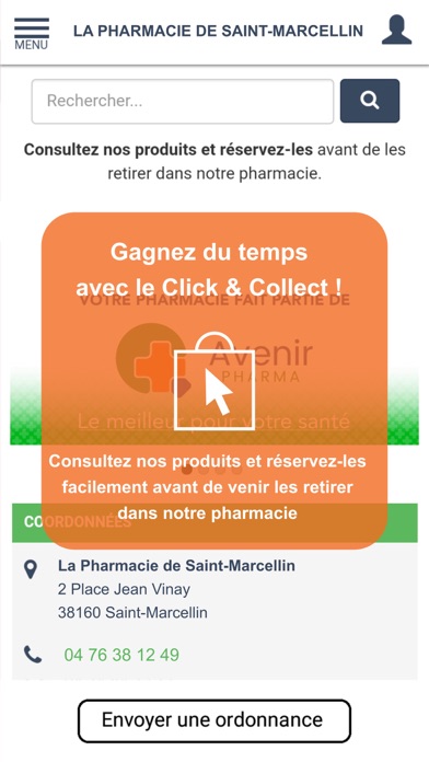 Pharmacie de Saint-Marcellin screenshot 2