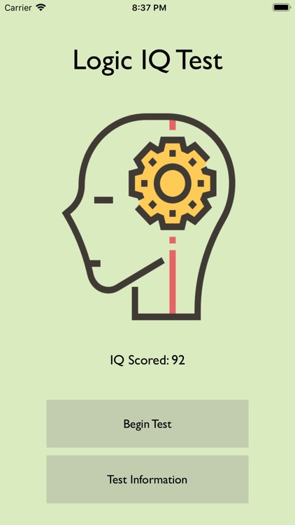 IQ Test - Abstraction