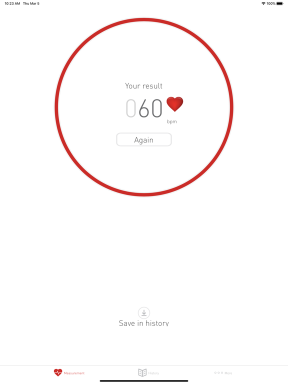 Cardiograph Heart Rate Monitor screenshot