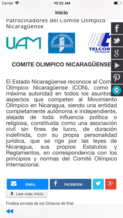 COMITE OLIMPICO NICARAGUENSE